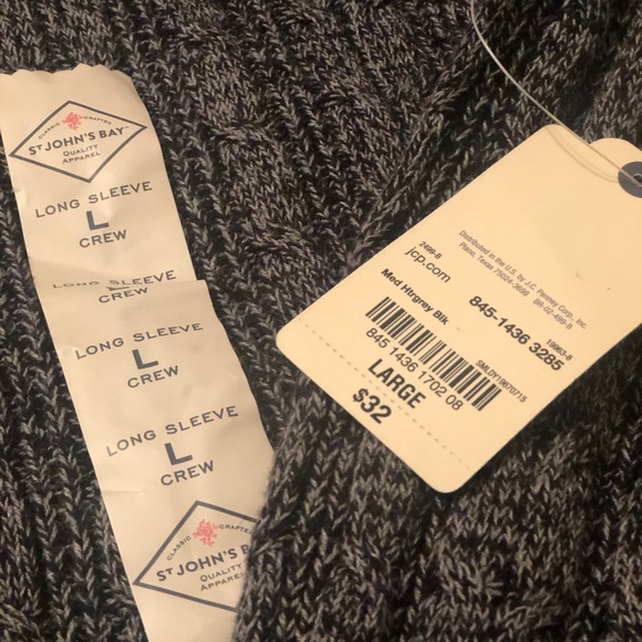 Grey/black sweater - Picture 2 of 2